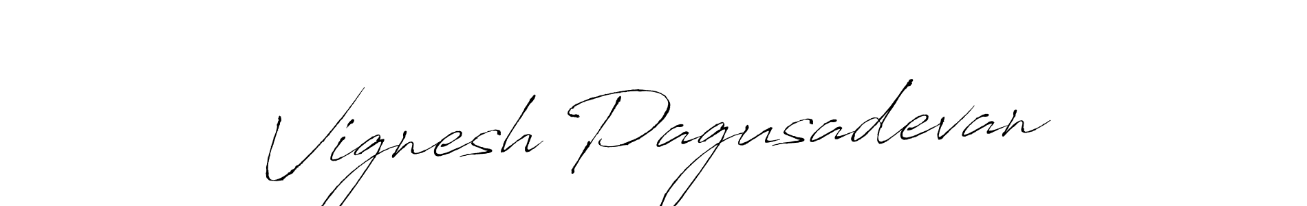 Similarly Antro_Vectra is the best handwritten signature design. Signature creator online .You can use it as an online autograph creator for name Vignesh Pagusadevan. Vignesh Pagusadevan signature style 6 images and pictures png