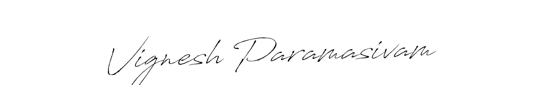 The best way (Antro_Vectra) to make a short signature is to pick only two or three words in your name. The name Vignesh Paramasivam include a total of six letters. For converting this name. Vignesh Paramasivam signature style 6 images and pictures png