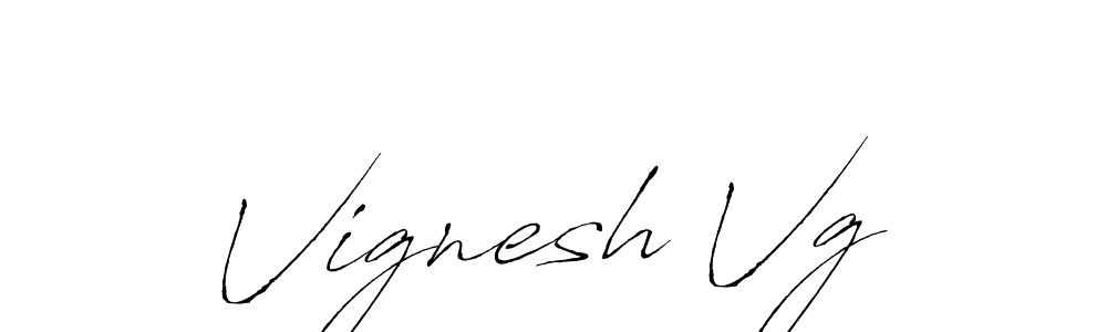 It looks lik you need a new signature style for name Vignesh Vg. Design unique handwritten (Antro_Vectra) signature with our free signature maker in just a few clicks. Vignesh Vg signature style 6 images and pictures png