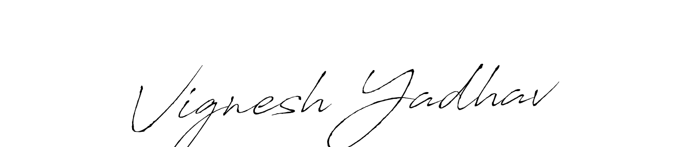 Also You can easily find your signature by using the search form. We will create Vignesh Yadhav name handwritten signature images for you free of cost using Antro_Vectra sign style. Vignesh Yadhav signature style 6 images and pictures png