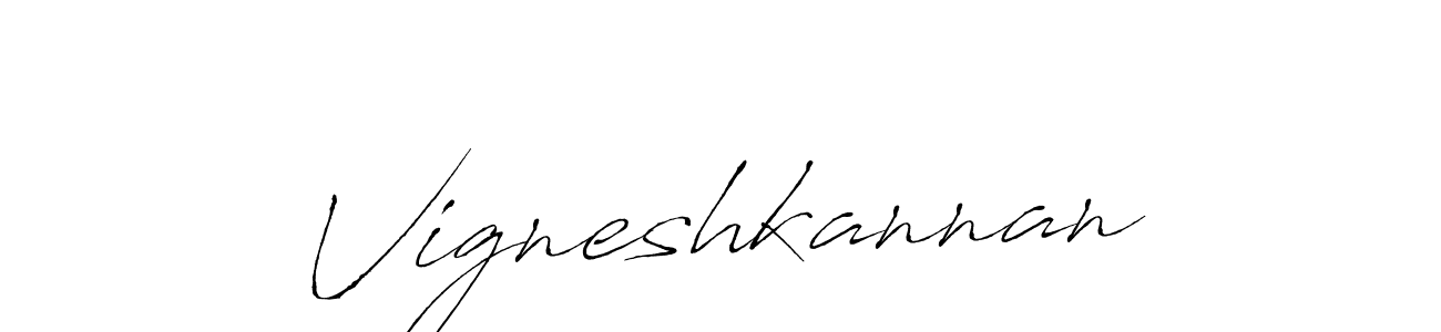 How to Draw Vigneshkannan signature style? Antro_Vectra is a latest design signature styles for name Vigneshkannan. Vigneshkannan signature style 6 images and pictures png