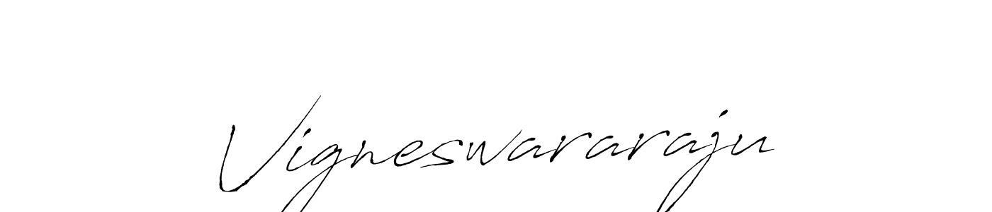 The best way (Antro_Vectra) to make a short signature is to pick only two or three words in your name. The name Vigneswararaju include a total of six letters. For converting this name. Vigneswararaju signature style 6 images and pictures png