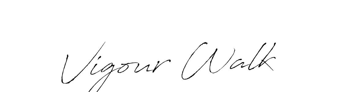 Also we have Vigour Walk name is the best signature style. Create professional handwritten signature collection using Antro_Vectra autograph style. Vigour Walk signature style 6 images and pictures png