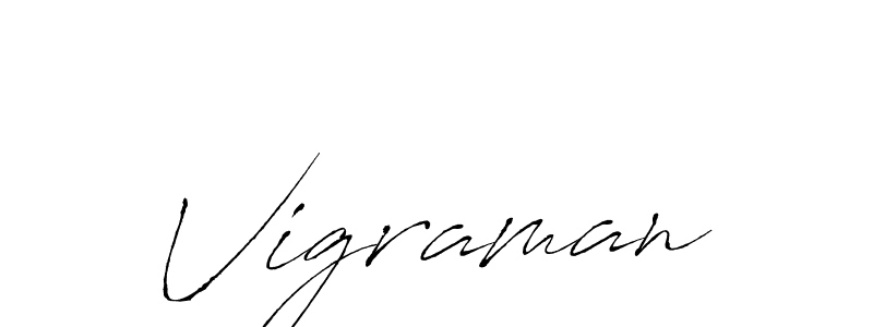 Also we have Vigraman name is the best signature style. Create professional handwritten signature collection using Antro_Vectra autograph style. Vigraman signature style 6 images and pictures png