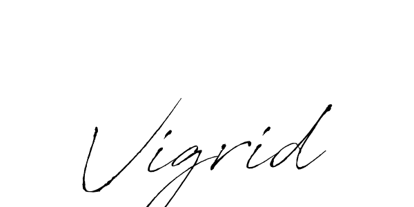 Best and Professional Signature Style for Vigrid. Antro_Vectra Best Signature Style Collection. Vigrid signature style 6 images and pictures png