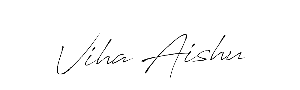 See photos of Viha Aishu official signature by Spectra . Check more albums & portfolios. Read reviews & check more about Antro_Vectra font. Viha Aishu signature style 6 images and pictures png