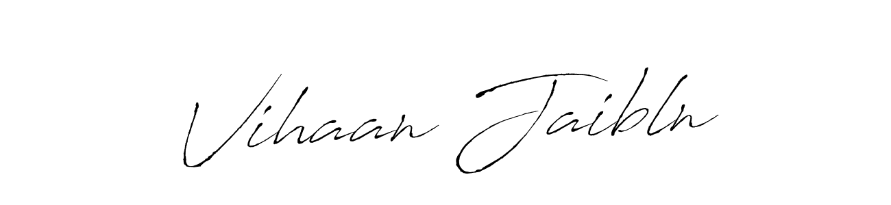 Once you've used our free online signature maker to create your best signature Antro_Vectra style, it's time to enjoy all of the benefits that Vihaan Jaibln name signing documents. Vihaan Jaibln signature style 6 images and pictures png