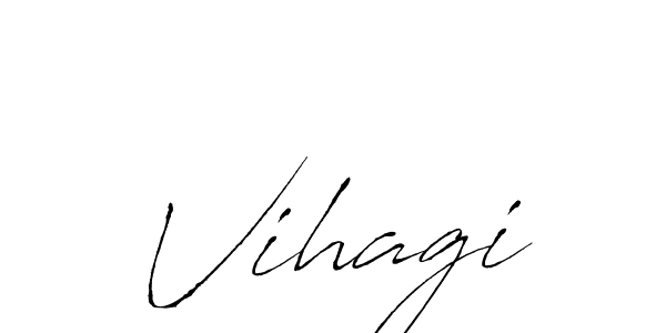 Also You can easily find your signature by using the search form. We will create Vihagi name handwritten signature images for you free of cost using Antro_Vectra sign style. Vihagi signature style 6 images and pictures png