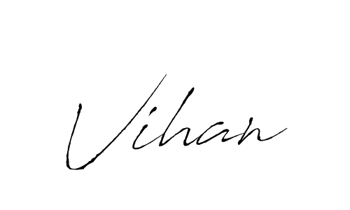 if you are searching for the best signature style for your name Vihan. so please give up your signature search. here we have designed multiple signature styles  using Antro_Vectra. Vihan signature style 6 images and pictures png