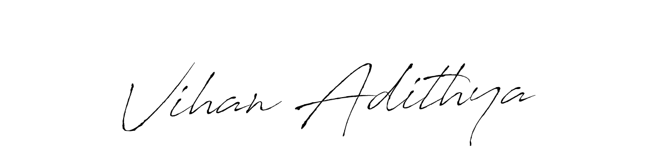 See photos of Vihan Adithya official signature by Spectra . Check more albums & portfolios. Read reviews & check more about Antro_Vectra font. Vihan Adithya signature style 6 images and pictures png