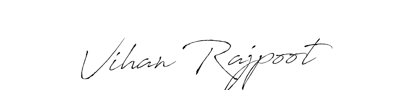 How to Draw Vihan Rajpoot signature style? Antro_Vectra is a latest design signature styles for name Vihan Rajpoot. Vihan Rajpoot signature style 6 images and pictures png