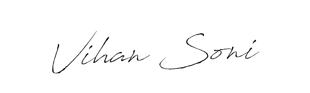 Here are the top 10 professional signature styles for the name Vihan Soni. These are the best autograph styles you can use for your name. Vihan Soni signature style 6 images and pictures png