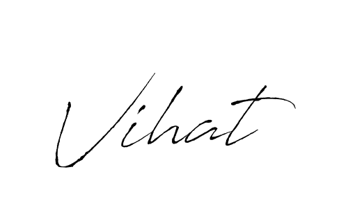 Also we have Vihat name is the best signature style. Create professional handwritten signature collection using Antro_Vectra autograph style. Vihat signature style 6 images and pictures png