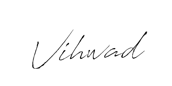 Similarly Antro_Vectra is the best handwritten signature design. Signature creator online .You can use it as an online autograph creator for name Vihwad. Vihwad signature style 6 images and pictures png