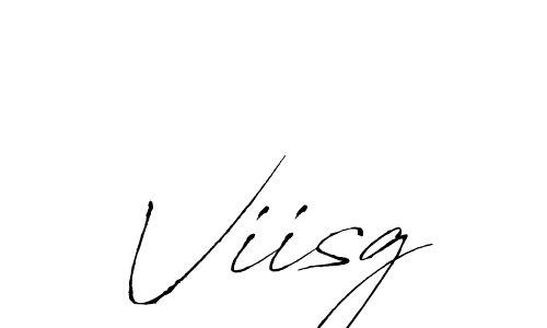 Use a signature maker to create a handwritten signature online. With this signature software, you can design (Antro_Vectra) your own signature for name Viisg. Viisg signature style 6 images and pictures png