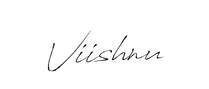 Design your own signature with our free online signature maker. With this signature software, you can create a handwritten (Antro_Vectra) signature for name Viishnu. Viishnu signature style 6 images and pictures png