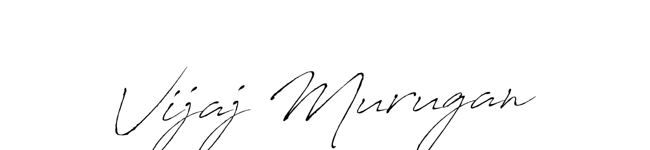 Create a beautiful signature design for name Vijaj Murugan. With this signature (Antro_Vectra) fonts, you can make a handwritten signature for free. Vijaj Murugan signature style 6 images and pictures png