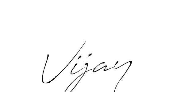 How to make Vijay  signature? Antro_Vectra is a professional autograph style. Create handwritten signature for Vijay  name. Vijay  signature style 6 images and pictures png