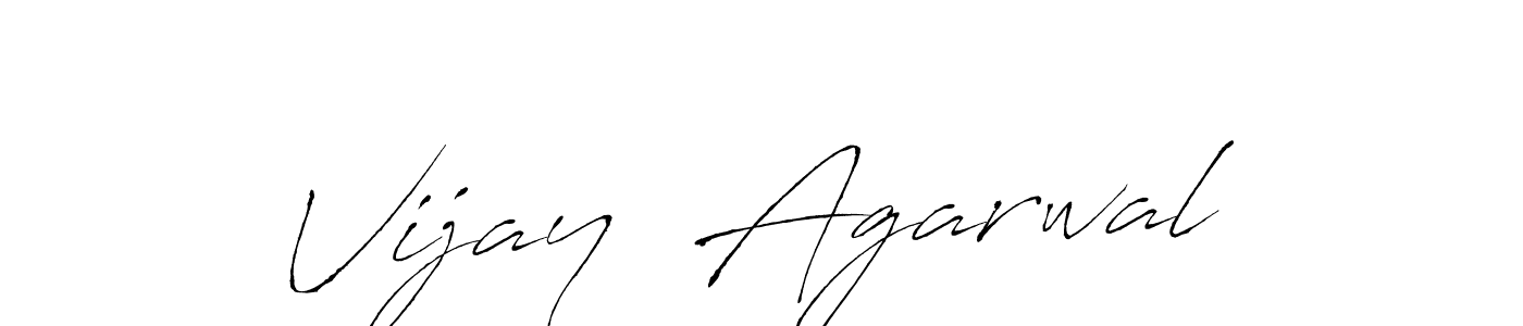 How to make Vijay  Agarwal signature? Antro_Vectra is a professional autograph style. Create handwritten signature for Vijay  Agarwal name. Vijay  Agarwal signature style 6 images and pictures png