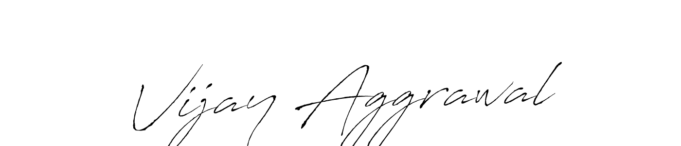 Also You can easily find your signature by using the search form. We will create Vijay Aggrawal name handwritten signature images for you free of cost using Antro_Vectra sign style. Vijay Aggrawal signature style 6 images and pictures png