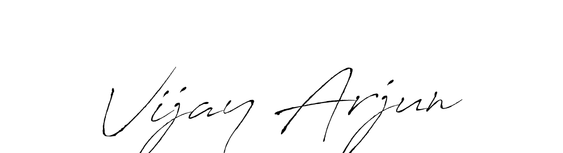 Use a signature maker to create a handwritten signature online. With this signature software, you can design (Antro_Vectra) your own signature for name Vijay Arjun. Vijay Arjun signature style 6 images and pictures png