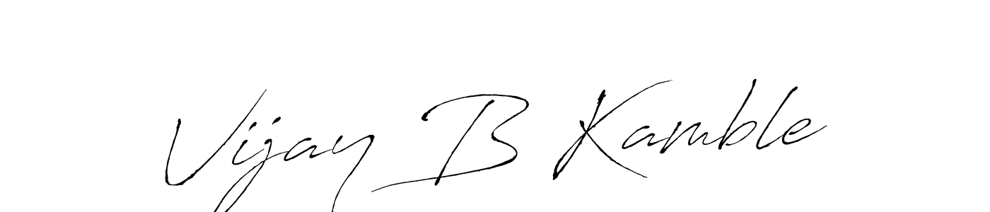 Similarly Antro_Vectra is the best handwritten signature design. Signature creator online .You can use it as an online autograph creator for name Vijay B Kamble. Vijay B Kamble signature style 6 images and pictures png