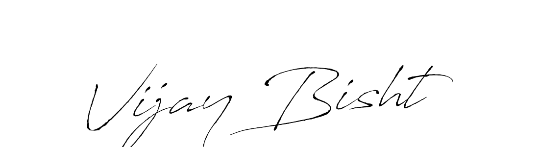 How to make Vijay Bisht signature? Antro_Vectra is a professional autograph style. Create handwritten signature for Vijay Bisht name. Vijay Bisht signature style 6 images and pictures png