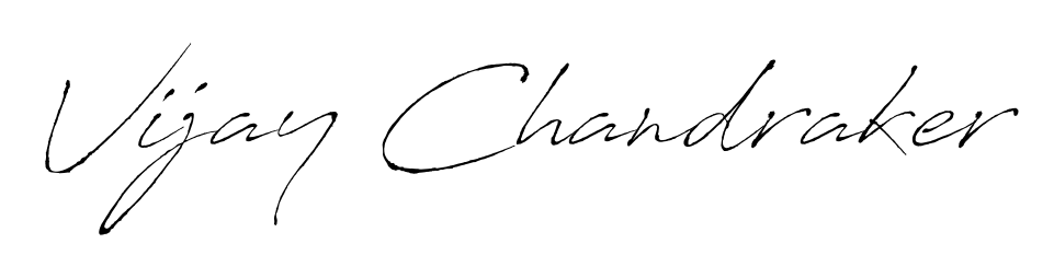 Build your personal autograph collection for name Vijay Chandraker with Antro_Vectra design. Browse, select, and save your favorites. Vijay Chandraker signature style 6 images and pictures png