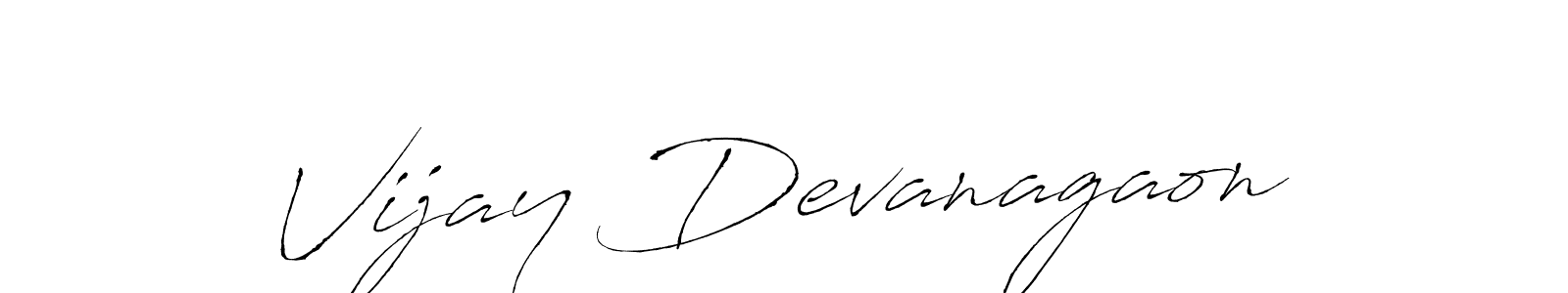 Also we have Vijay Devanagaon name is the best signature style. Create professional handwritten signature collection using Antro_Vectra autograph style. Vijay Devanagaon signature style 6 images and pictures png