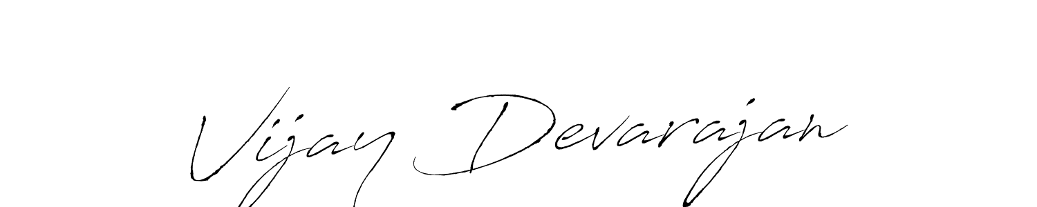 It looks lik you need a new signature style for name Vijay Devarajan. Design unique handwritten (Antro_Vectra) signature with our free signature maker in just a few clicks. Vijay Devarajan signature style 6 images and pictures png