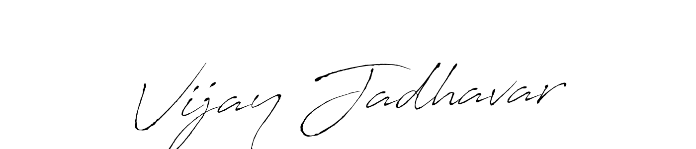 Vijay Jadhavar stylish signature style. Best Handwritten Sign (Antro_Vectra) for my name. Handwritten Signature Collection Ideas for my name Vijay Jadhavar. Vijay Jadhavar signature style 6 images and pictures png
