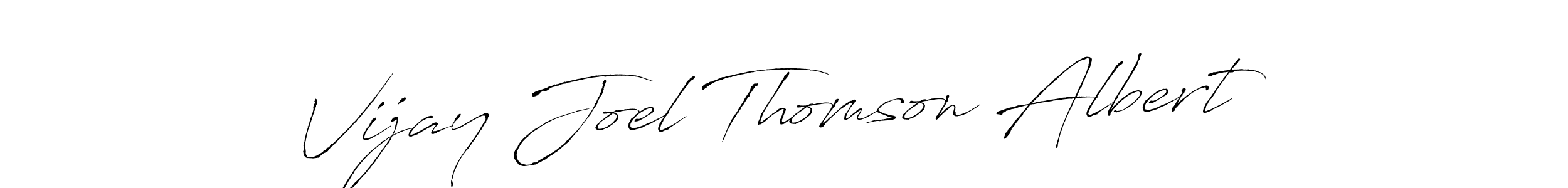 Also You can easily find your signature by using the search form. We will create Vijay Joel Thomson Albert name handwritten signature images for you free of cost using Antro_Vectra sign style. Vijay Joel Thomson Albert signature style 6 images and pictures png