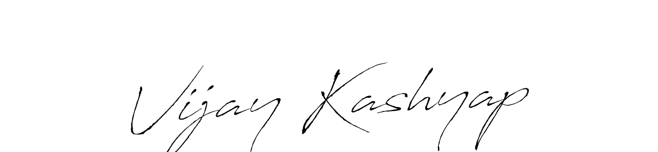 You should practise on your own different ways (Antro_Vectra) to write your name (Vijay Kashyap) in signature. don't let someone else do it for you. Vijay Kashyap signature style 6 images and pictures png