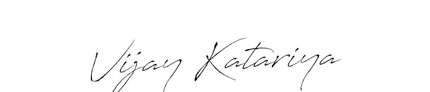 Vijay Katariya stylish signature style. Best Handwritten Sign (Antro_Vectra) for my name. Handwritten Signature Collection Ideas for my name Vijay Katariya. Vijay Katariya signature style 6 images and pictures png