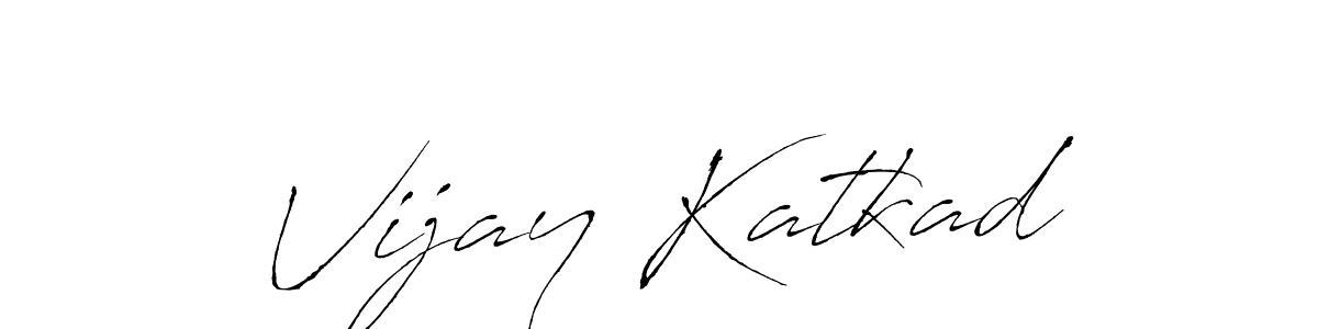 Also we have Vijay Katkad name is the best signature style. Create professional handwritten signature collection using Antro_Vectra autograph style. Vijay Katkad signature style 6 images and pictures png