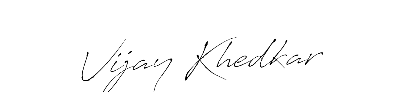 You can use this online signature creator to create a handwritten signature for the name Vijay Khedkar. This is the best online autograph maker. Vijay Khedkar signature style 6 images and pictures png