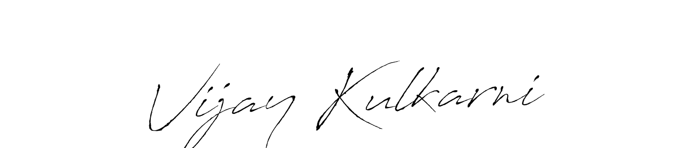 Also we have Vijay Kulkarni name is the best signature style. Create professional handwritten signature collection using Antro_Vectra autograph style. Vijay Kulkarni signature style 6 images and pictures png