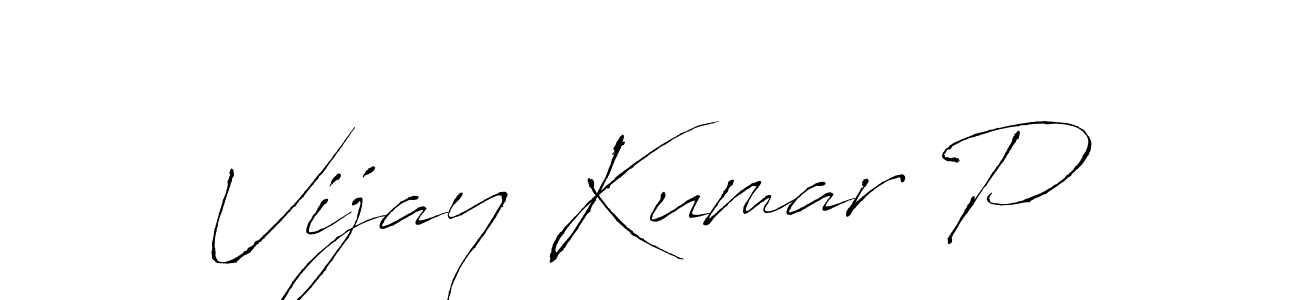 Once you've used our free online signature maker to create your best signature Antro_Vectra style, it's time to enjoy all of the benefits that Vijay Kumar P name signing documents. Vijay Kumar P signature style 6 images and pictures png