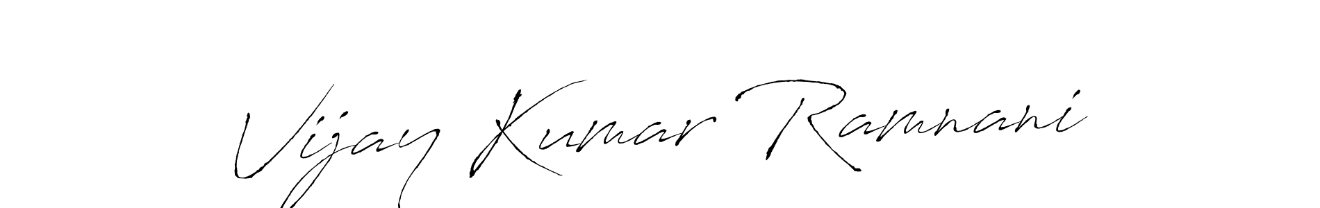 How to Draw Vijay Kumar Ramnani signature style? Antro_Vectra is a latest design signature styles for name Vijay Kumar Ramnani. Vijay Kumar Ramnani signature style 6 images and pictures png