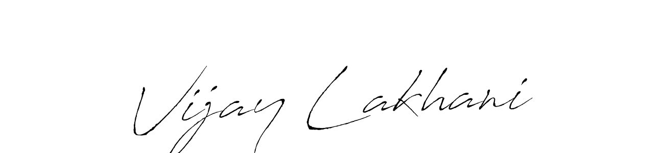 Also You can easily find your signature by using the search form. We will create Vijay Lakhani name handwritten signature images for you free of cost using Antro_Vectra sign style. Vijay Lakhani signature style 6 images and pictures png