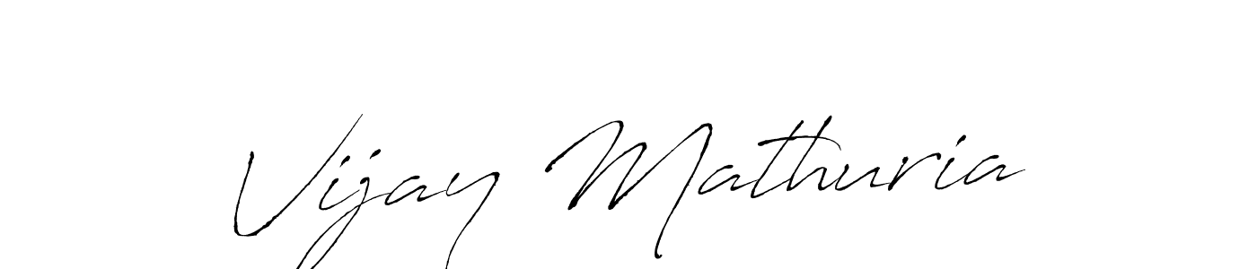 Also You can easily find your signature by using the search form. We will create Vijay Mathuria name handwritten signature images for you free of cost using Antro_Vectra sign style. Vijay Mathuria signature style 6 images and pictures png