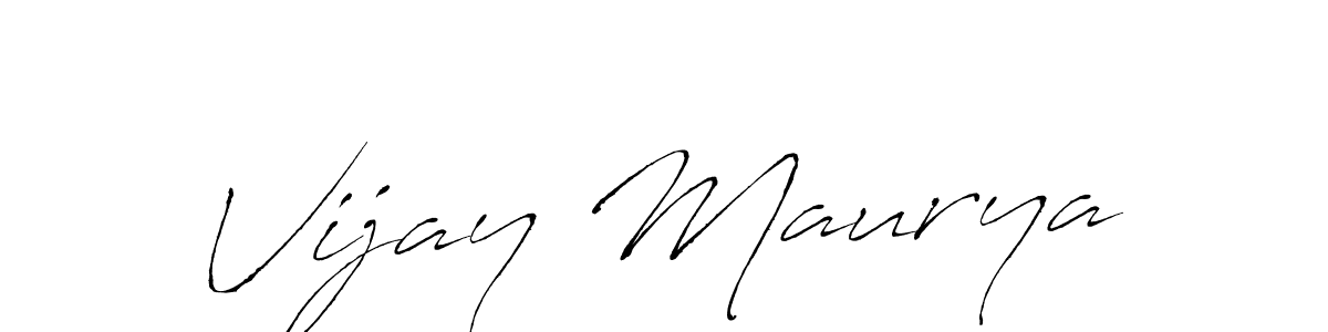 Also we have Vijay Maurya name is the best signature style. Create professional handwritten signature collection using Antro_Vectra autograph style. Vijay Maurya signature style 6 images and pictures png