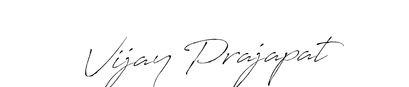 Also we have Vijay Prajapat name is the best signature style. Create professional handwritten signature collection using Antro_Vectra autograph style. Vijay Prajapat signature style 6 images and pictures png