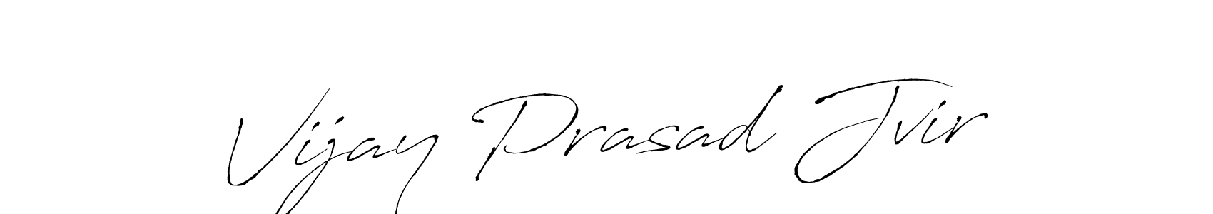 Make a beautiful signature design for name Vijay Prasad Jvir. Use this online signature maker to create a handwritten signature for free. Vijay Prasad Jvir signature style 6 images and pictures png