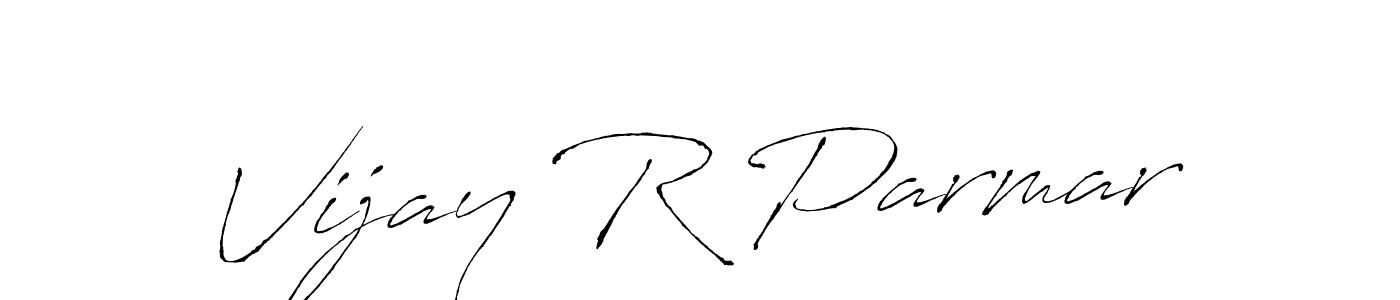 Make a beautiful signature design for name Vijay R Parmar. Use this online signature maker to create a handwritten signature for free. Vijay R Parmar signature style 6 images and pictures png