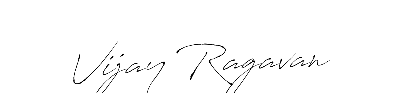 Make a beautiful signature design for name Vijay Ragavan. With this signature (Antro_Vectra) style, you can create a handwritten signature for free. Vijay Ragavan signature style 6 images and pictures png