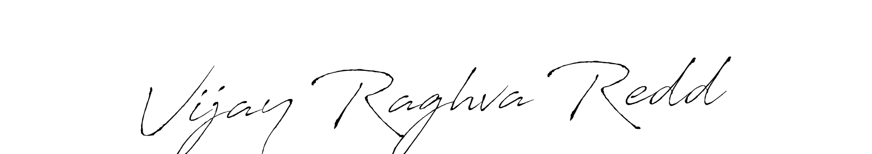 Make a beautiful signature design for name Vijay Raghva Redd. With this signature (Antro_Vectra) style, you can create a handwritten signature for free. Vijay Raghva Redd signature style 6 images and pictures png