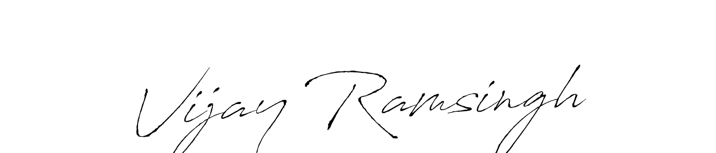 Make a beautiful signature design for name Vijay Ramsingh. Use this online signature maker to create a handwritten signature for free. Vijay Ramsingh signature style 6 images and pictures png