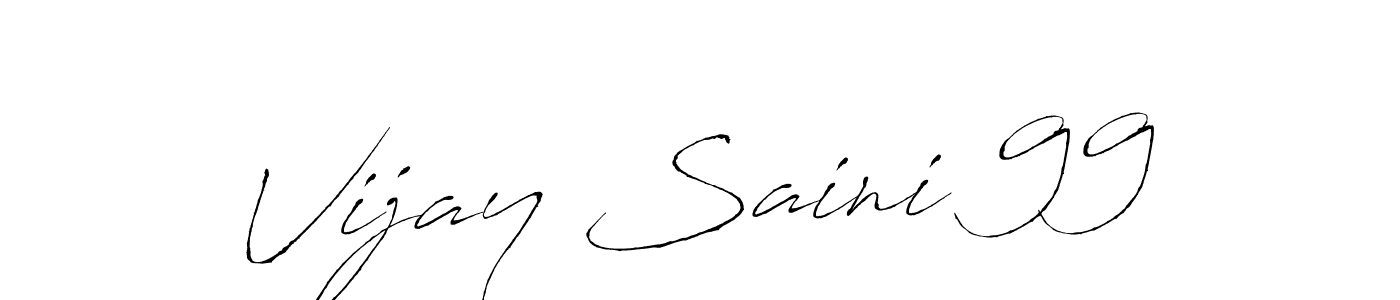 You can use this online signature creator to create a handwritten signature for the name Vijay Saini 99. This is the best online autograph maker. Vijay Saini 99 signature style 6 images and pictures png