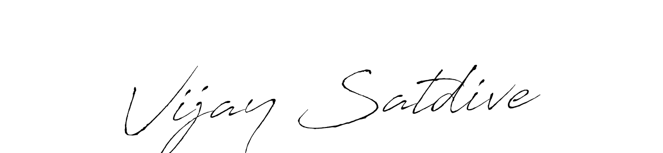 How to make Vijay Satdive signature? Antro_Vectra is a professional autograph style. Create handwritten signature for Vijay Satdive name. Vijay Satdive signature style 6 images and pictures png